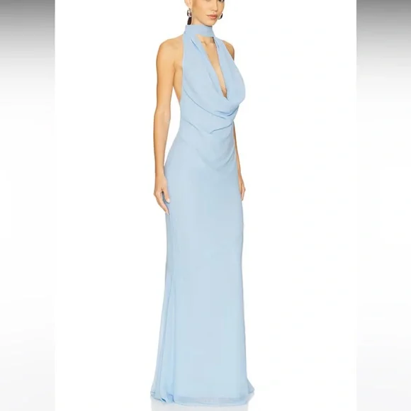 Lovers + Friends Light Blue Maxi Dress - Picture 2 of 7